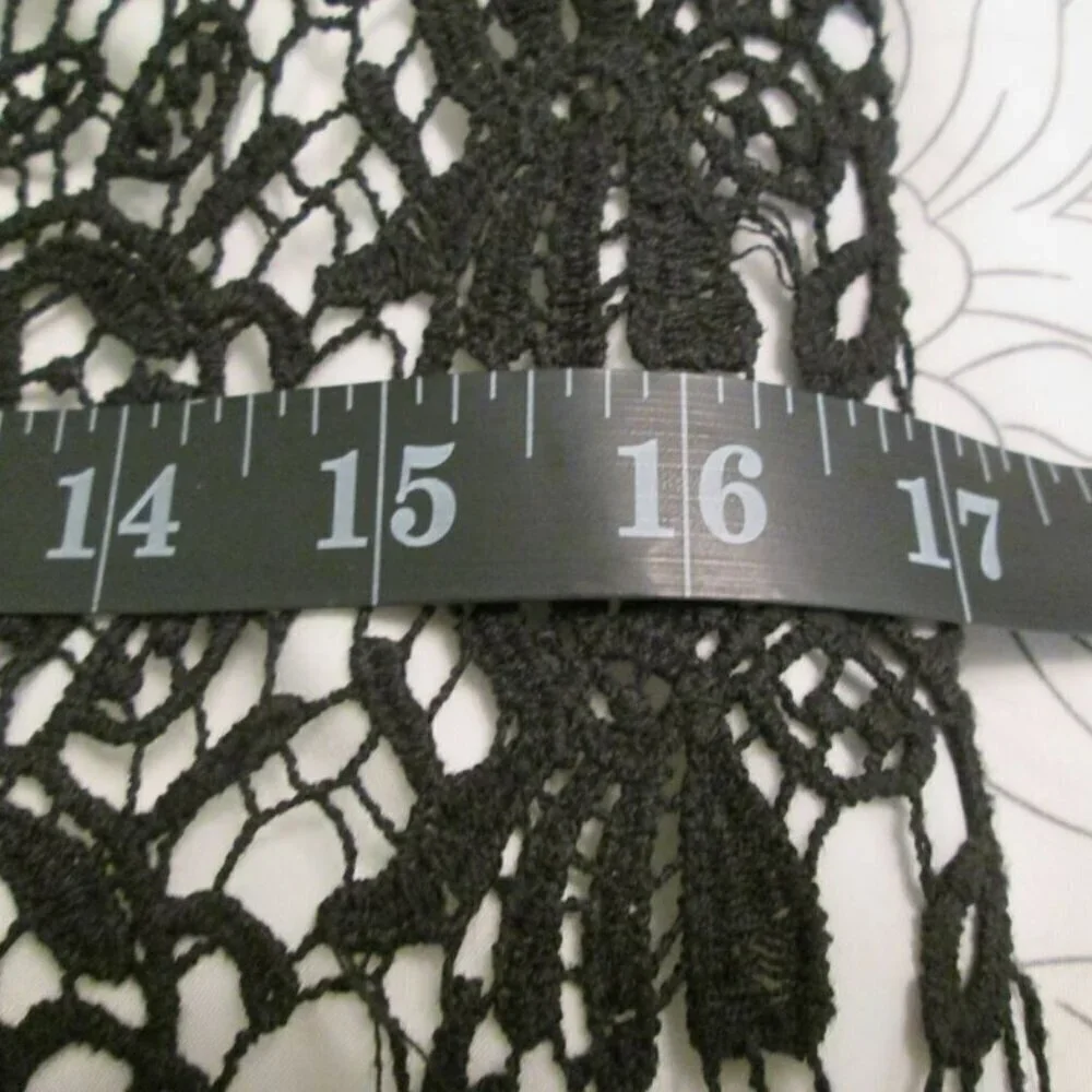 Vince Camuto Lace Overlay Sheath Dress-Black/White-10P-EUC - Picture 9 of 13